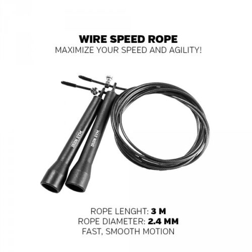 Corda da salto velocità PVC Speed Rope | Iron Gym®