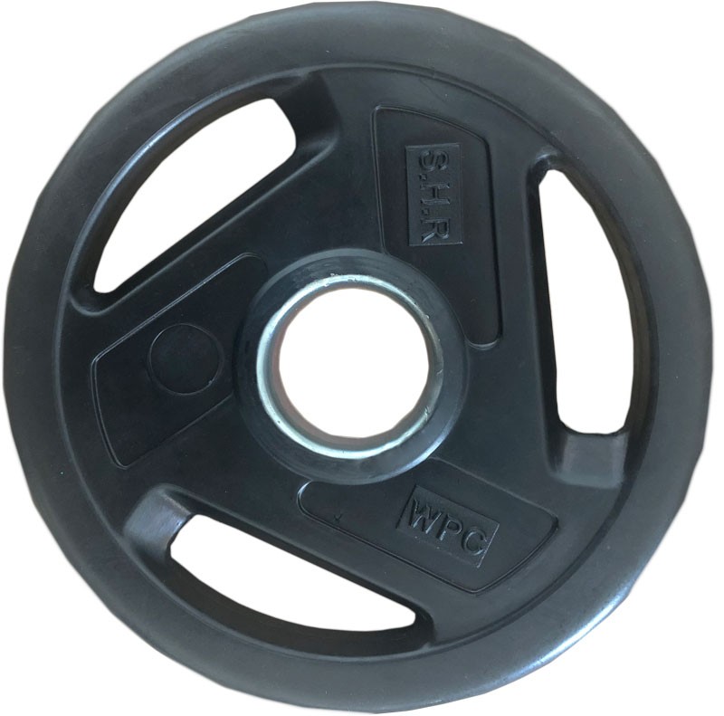 Disco kg. 15 in ghisa gommato foro 50"